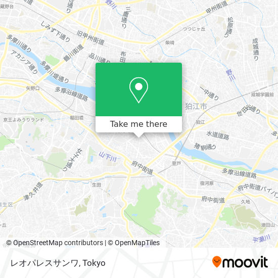 レオパレスサンワ map