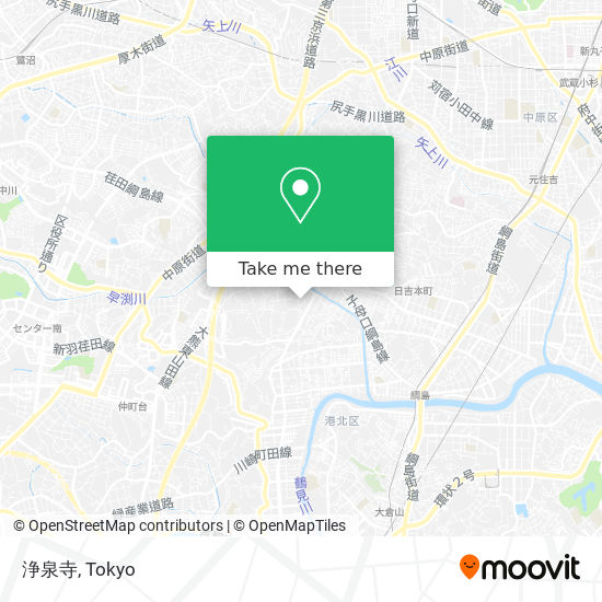 浄泉寺 map
