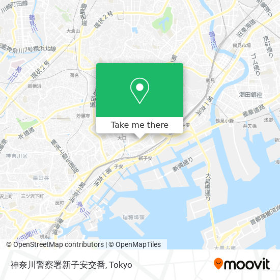 神奈川警察署新子安交番 map