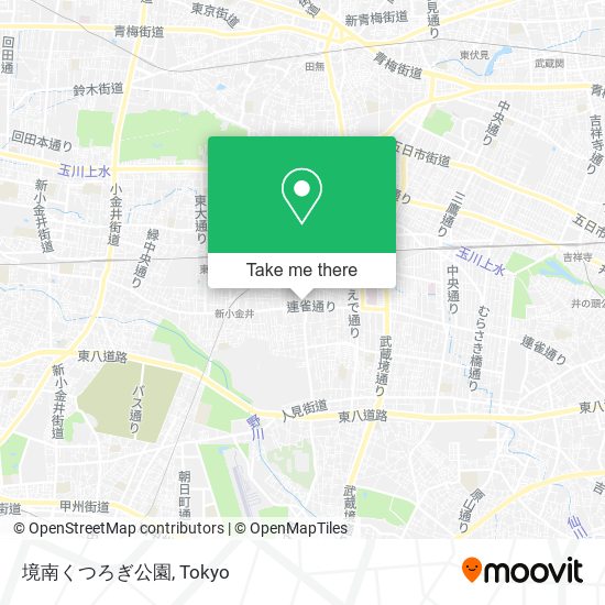 境南くつろぎ公園 map