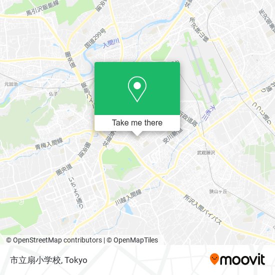 市立扇小学校 map