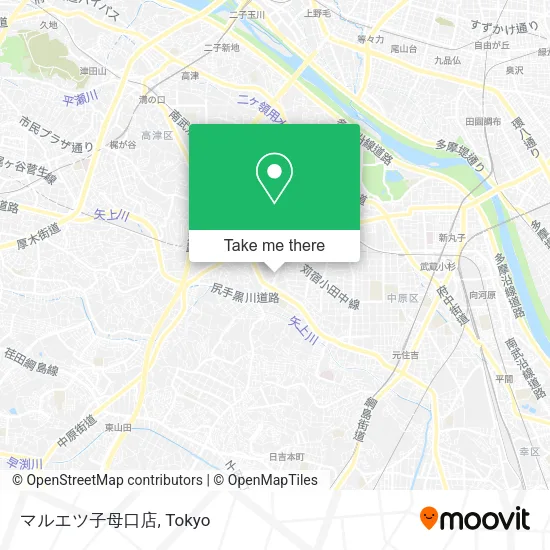マルエツ子母口店 map