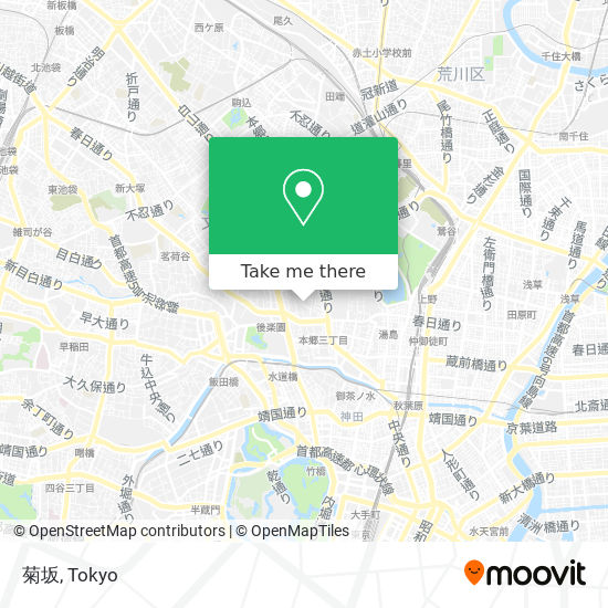 菊坂 map