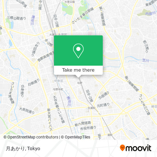 月あかり map