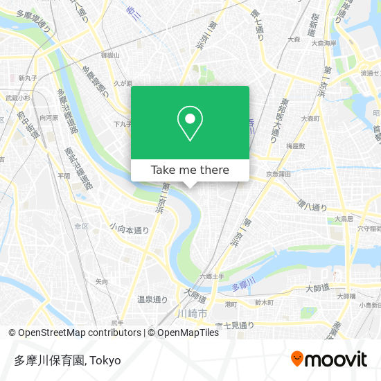 多摩川保育園 map