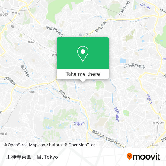 王禅寺東四丁目 map