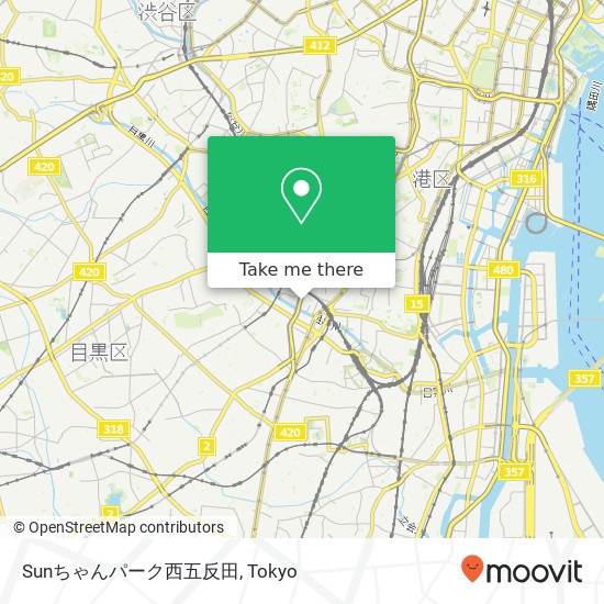 Sunちゃんパーク西五反田 map