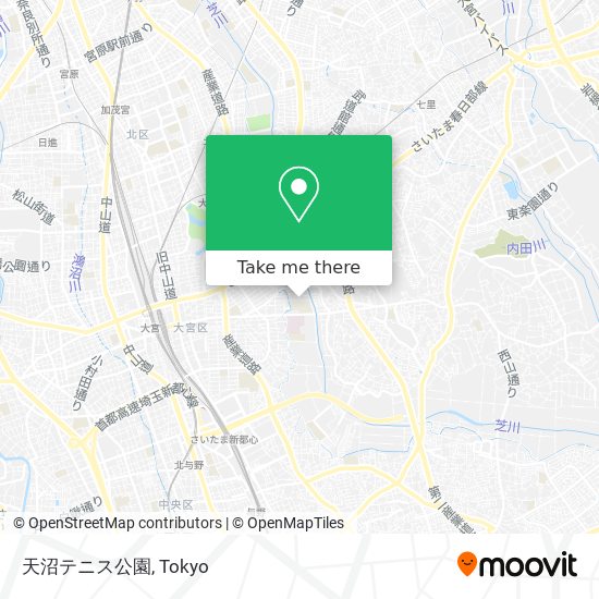天沼テニス公園 map