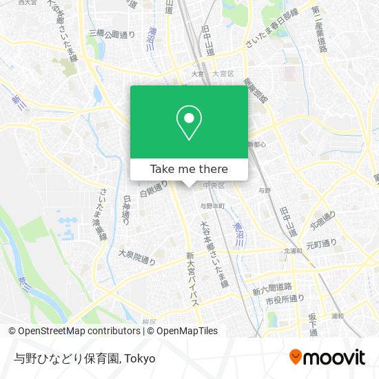 与野ひなどり保育園 map