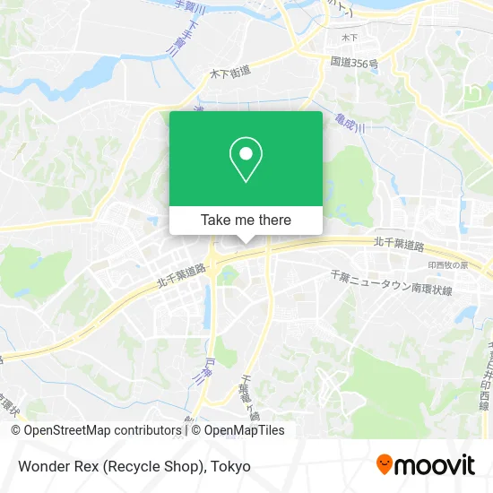 Wonder Rex (Recycle Shop) map