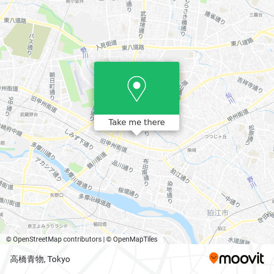 高橋青物 map