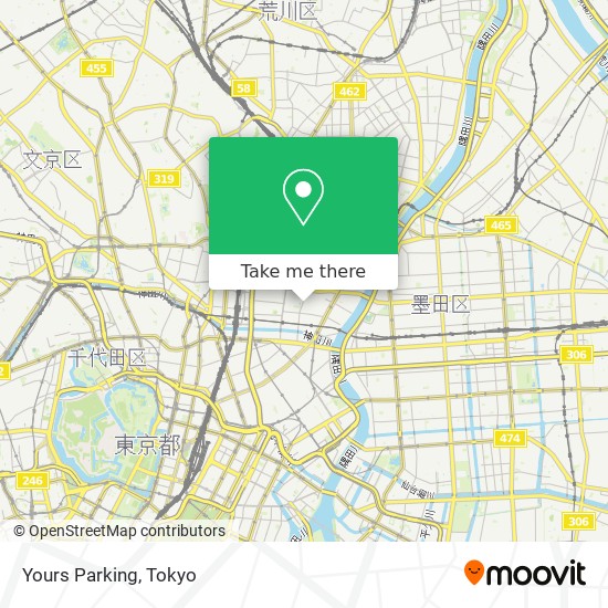 Yours Parking map