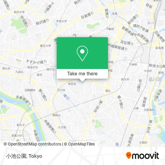 小池公園 map
