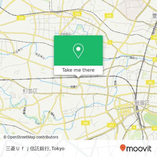 三菱Ｕｆｊ信託銀行 map