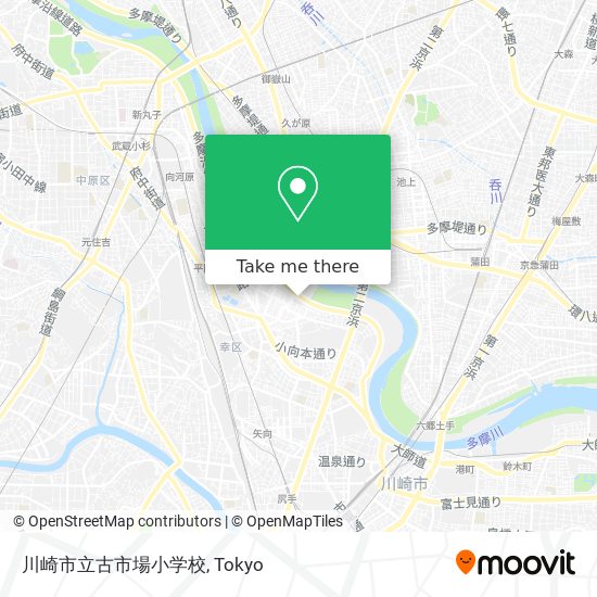 川崎市立古市場小学校 map