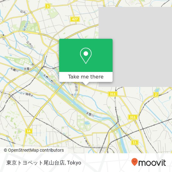 東京トヨペット尾山台店 map