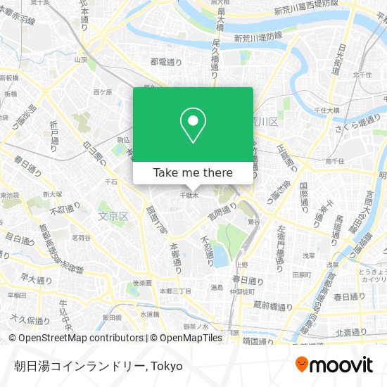 朝日湯コインランドリー map