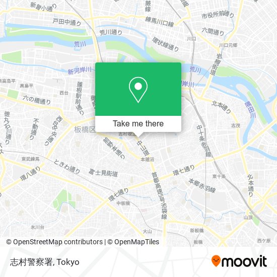 志村警察署 map