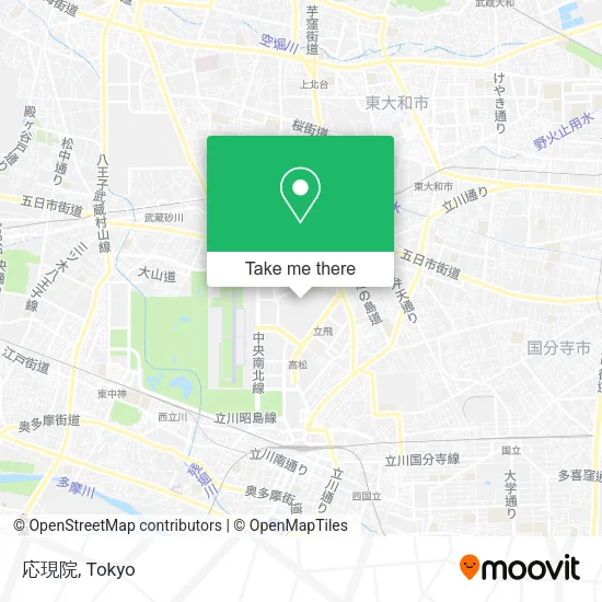 応現院 map