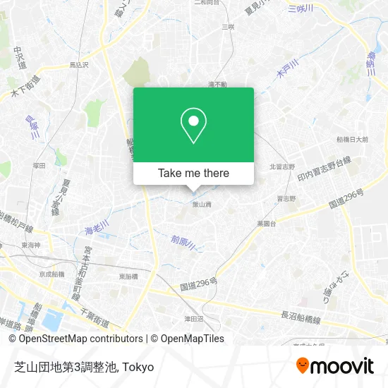 芝山団地第3調整池 map