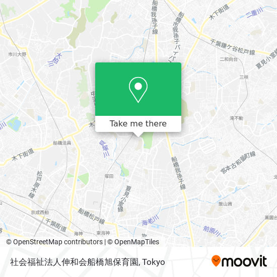 社会福祉法人伸和会船橋旭保育園 map