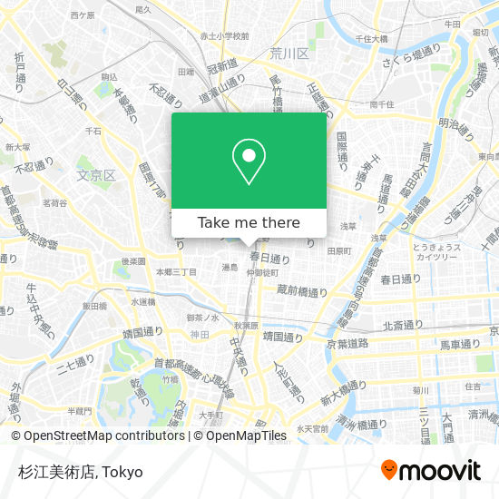 杉江美術店 map