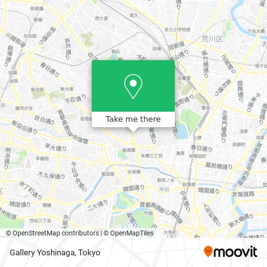 Gallery Yoshinaga map