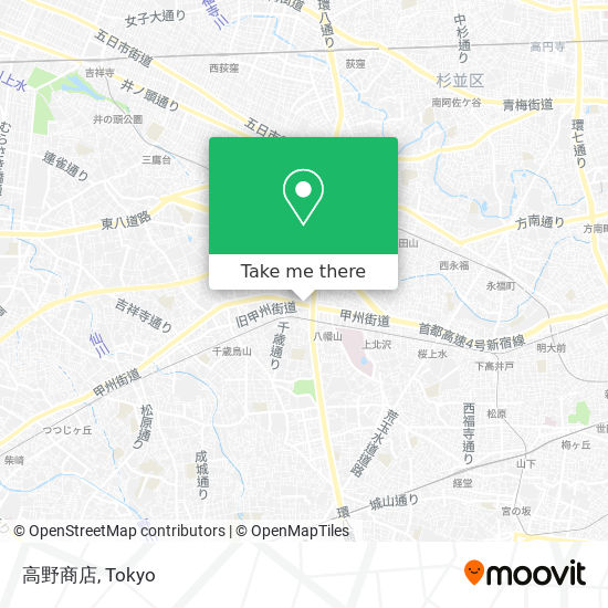 高野商店 map