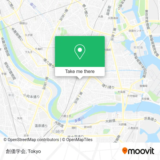 創価学会 map