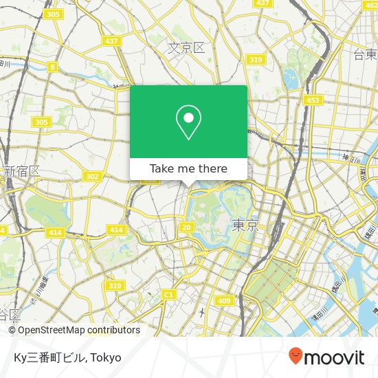 Ky三番町ビル map