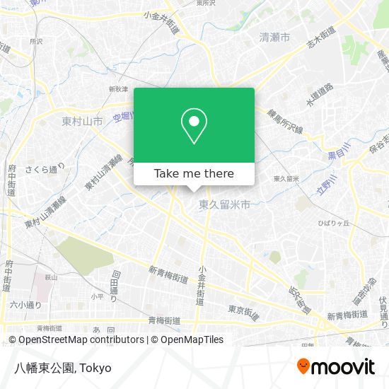 八幡東公園 map