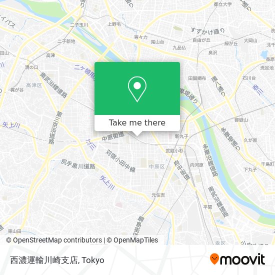 西濃運輸川崎支店 map