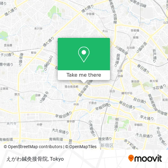 えがわ鍼灸接骨院 map