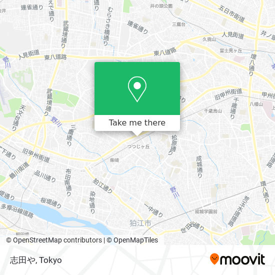 志田や map