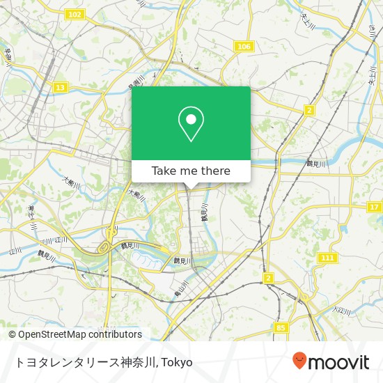 トヨタレンタリース神奈川 map