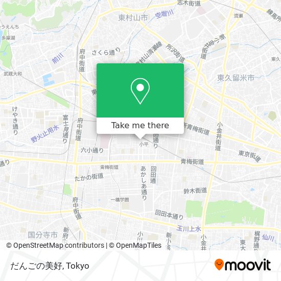 だんごの美好 map