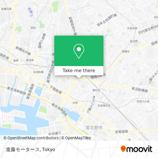 進藤モータース map