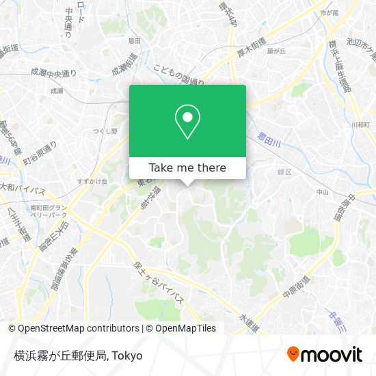 横浜霧が丘郵便局 map