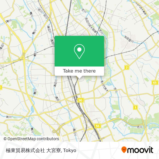 極東貿易株式会社 大宮寮 map