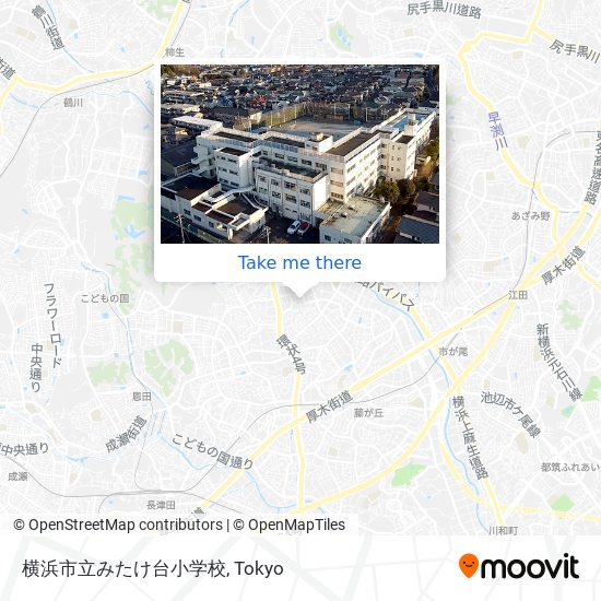 横浜市立みたけ台小学校 map