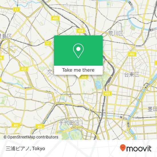 三浦ピアノ map