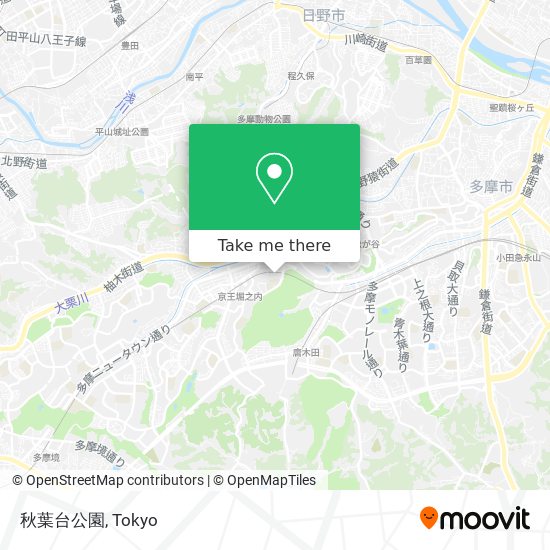 秋葉台公園 map