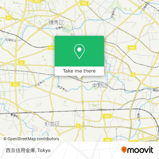 西京信用金庫 map