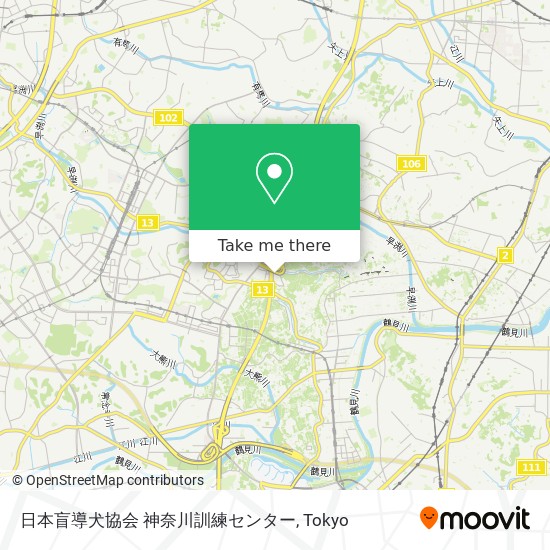 日本盲導犬協会 神奈川訓練センター map