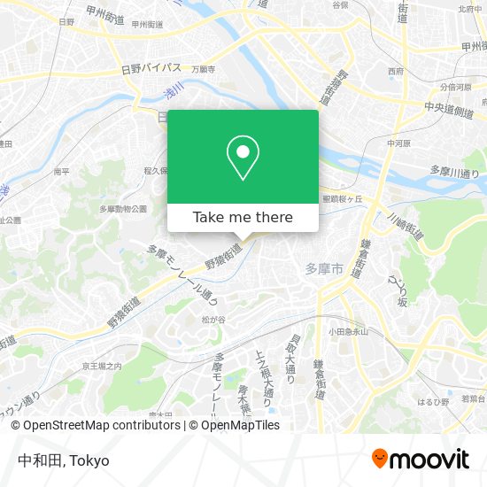 中和田 map