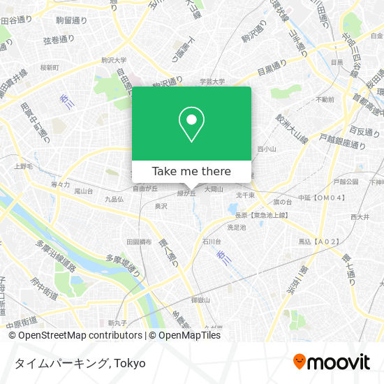 タイムパーキング map