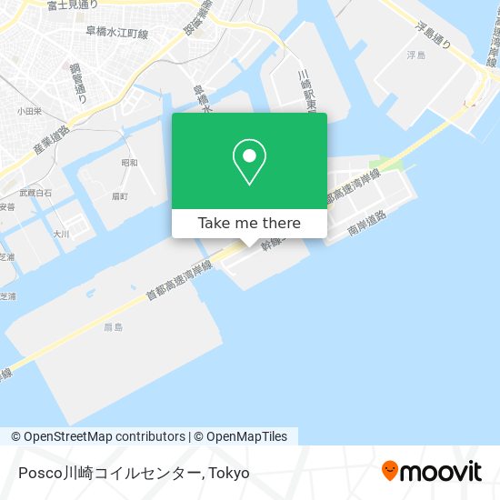 Posco川崎コイルセンター map