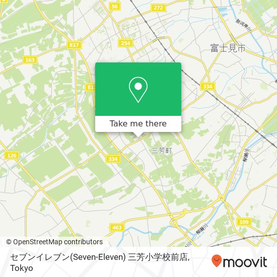 セブンイレブン(Seven-Eleven) 三芳小学校前店 map