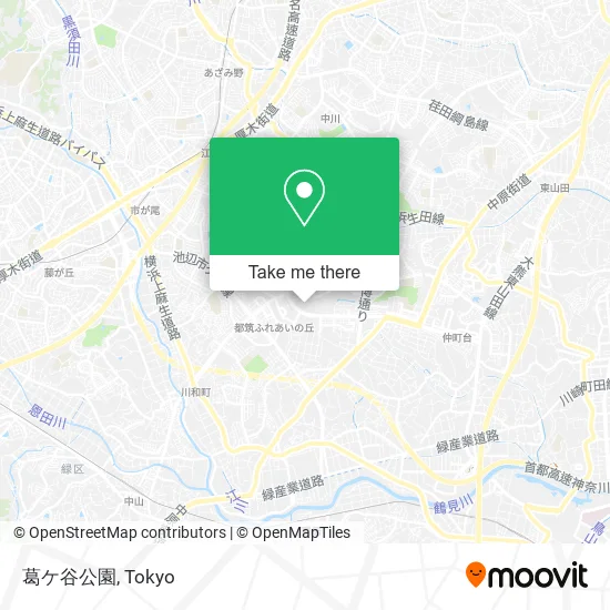 Katsura-ga-Yama Park map