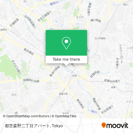 Metropolitan Morino 2-Chome Apartment map